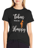 Tubas Make Me Happy Graphic Tee