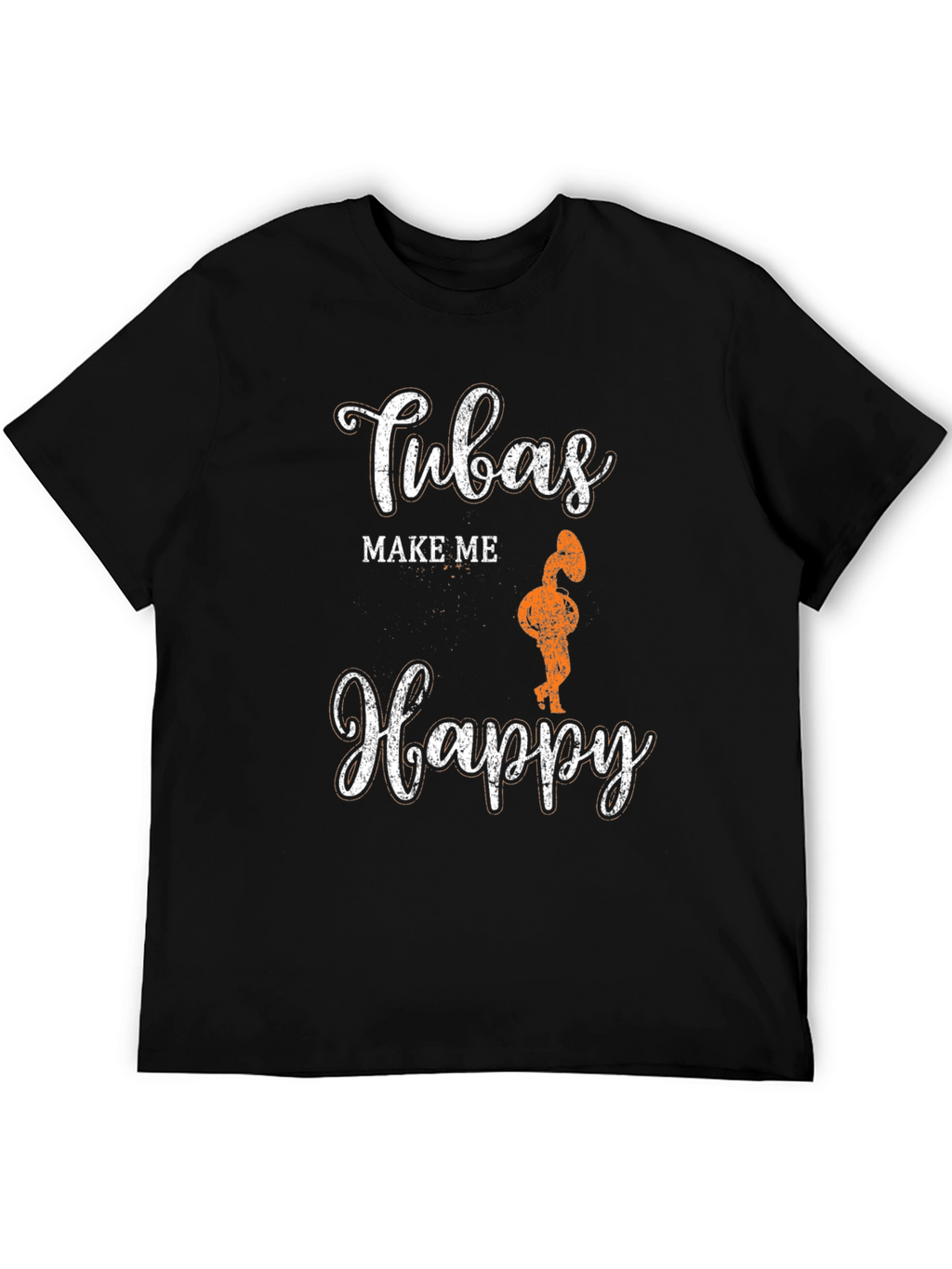 Tubas Make Me Happy Graphic Tee