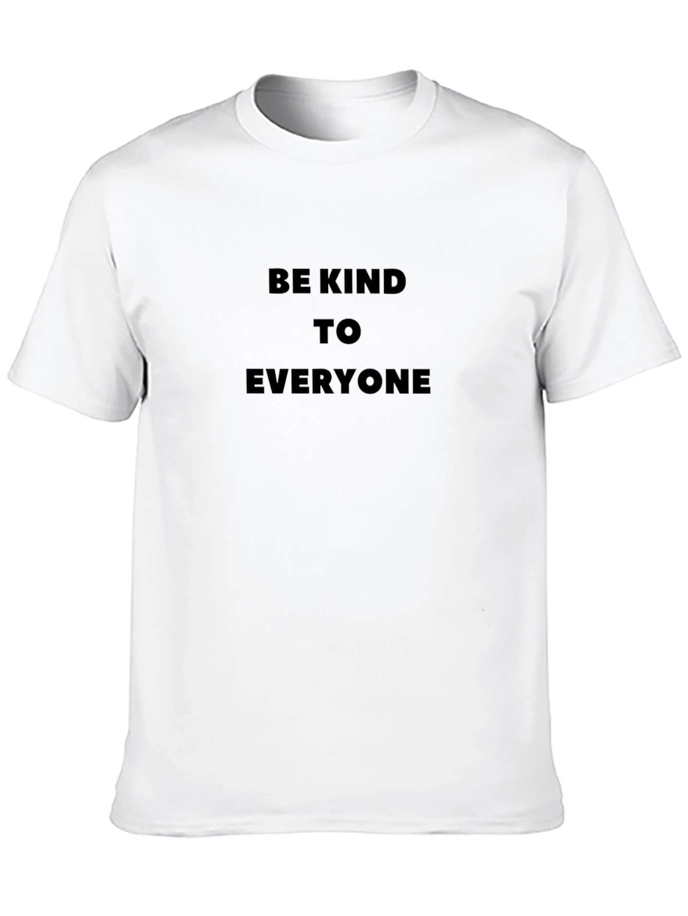 Be Kind To Everyone Black T-Shirt