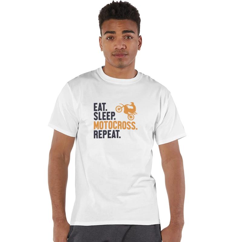 Eat Sleep Motocross Repeat Motorcycle Racing