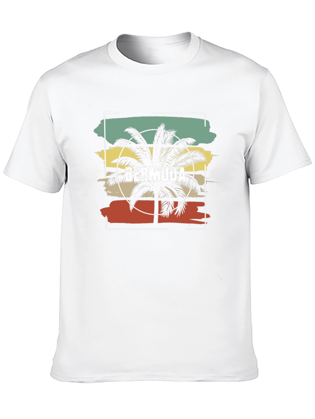 Bermuda Palm Tree Graphic Tee
