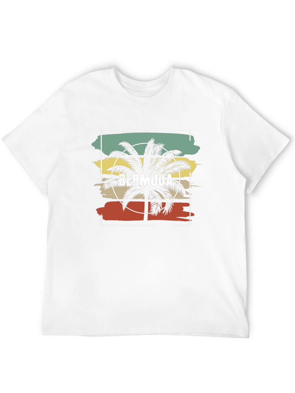 Bermuda Palm Tree Graphic Tee