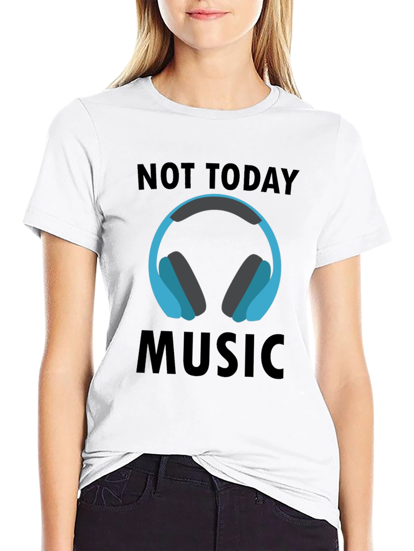 Not Today Music Tee - Stylish Graphic T-Shirt