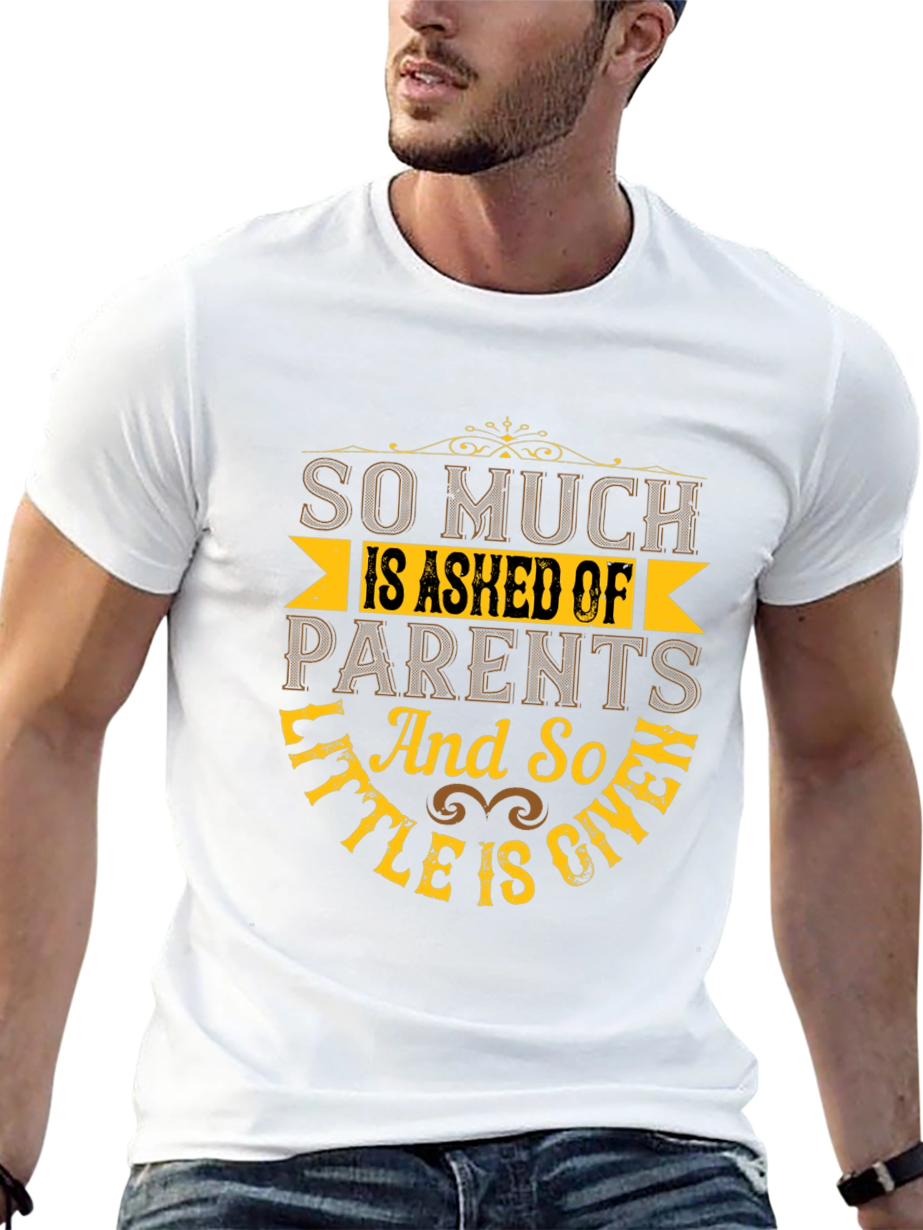 So Much Is Asked Of Parents Black T-Shirt
