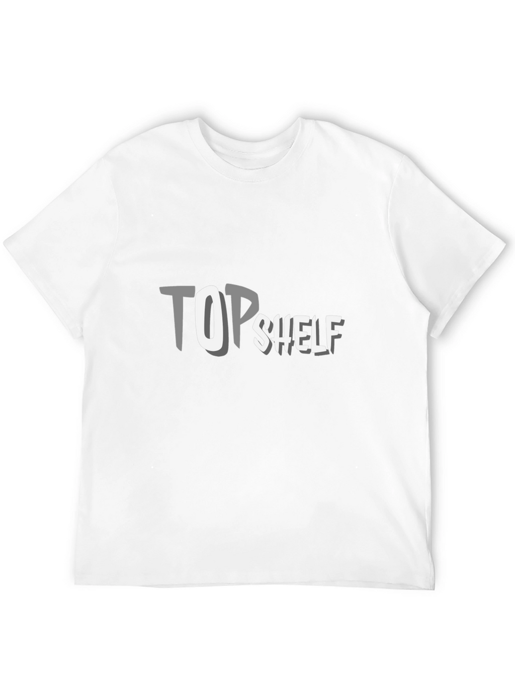 Top Shelf Graphic Tee - Stylish Mens Black T-Shirt