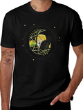 Celestial Cat Moon T-Shirt