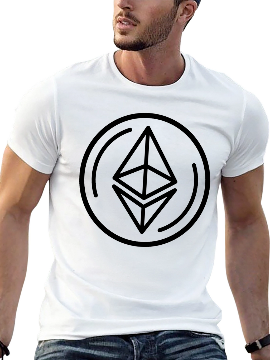 Ethereum Crypto Black T-Shirt