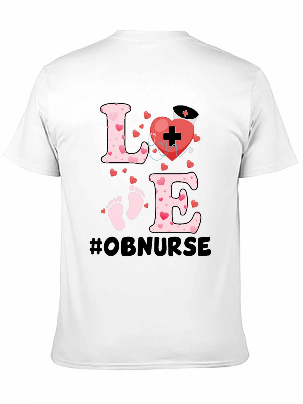 OB Nurse Love Graphic Tee