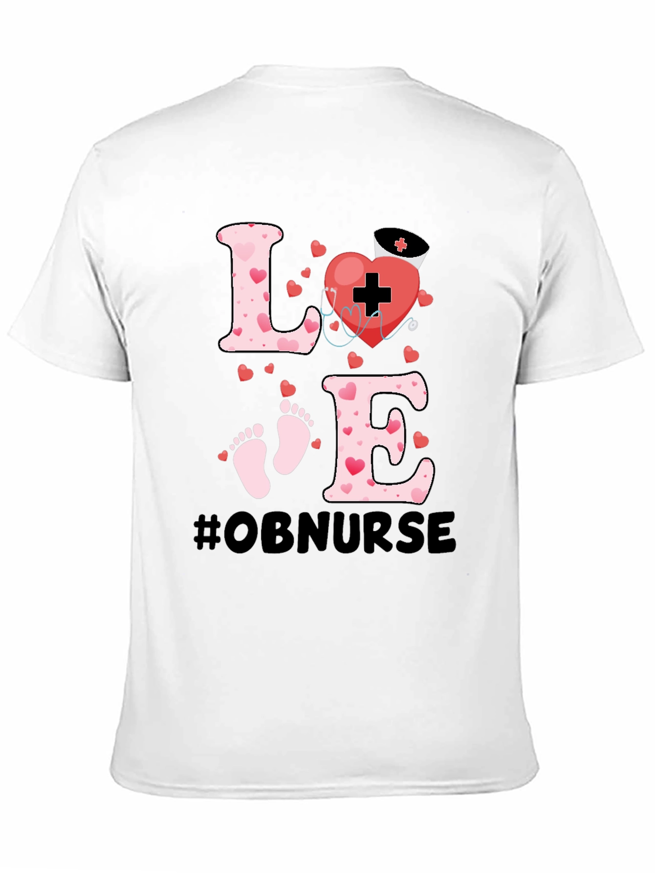 OB Nurse Love Graphic Tee