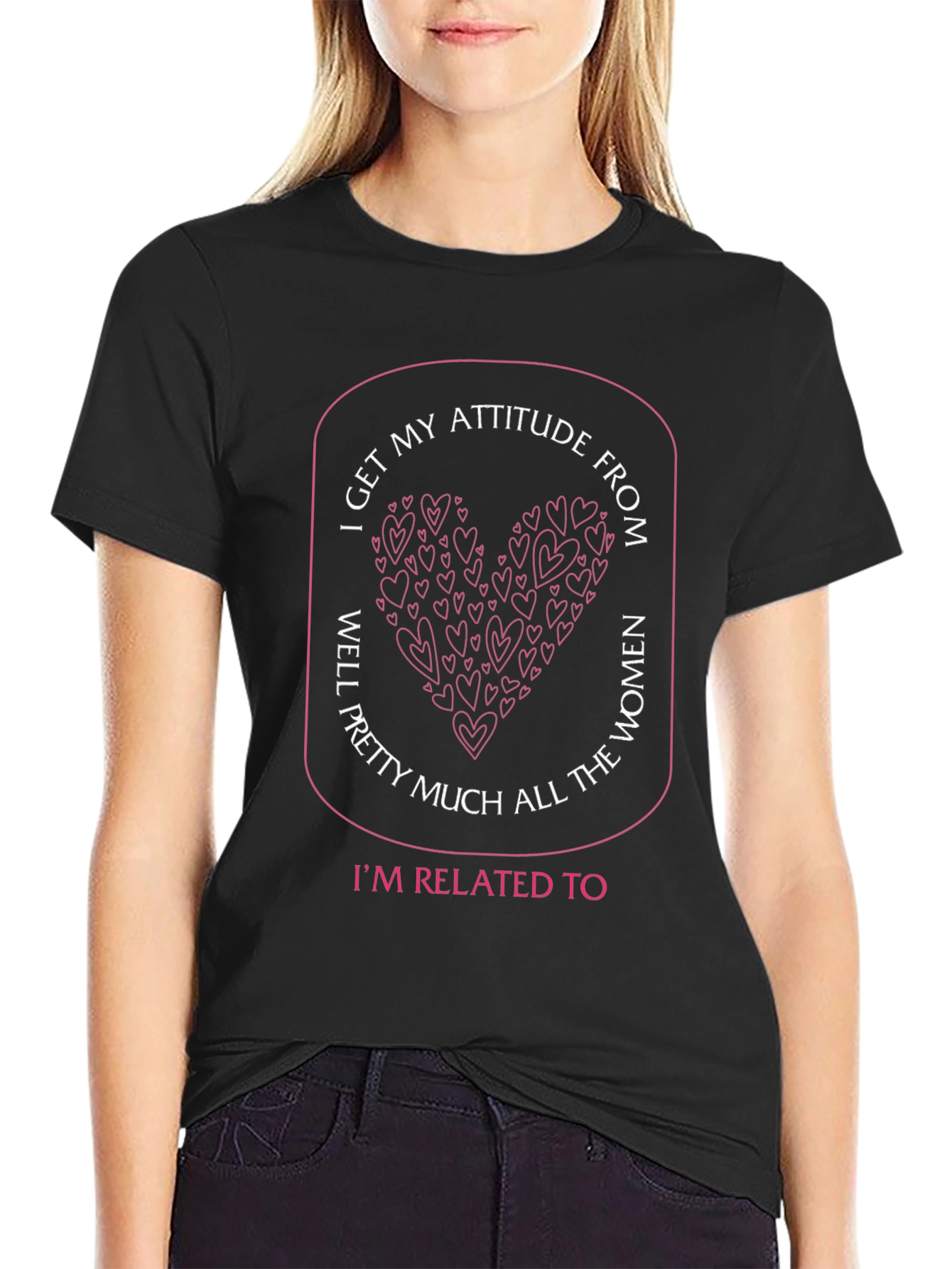 Attitude From Women T-Shirt