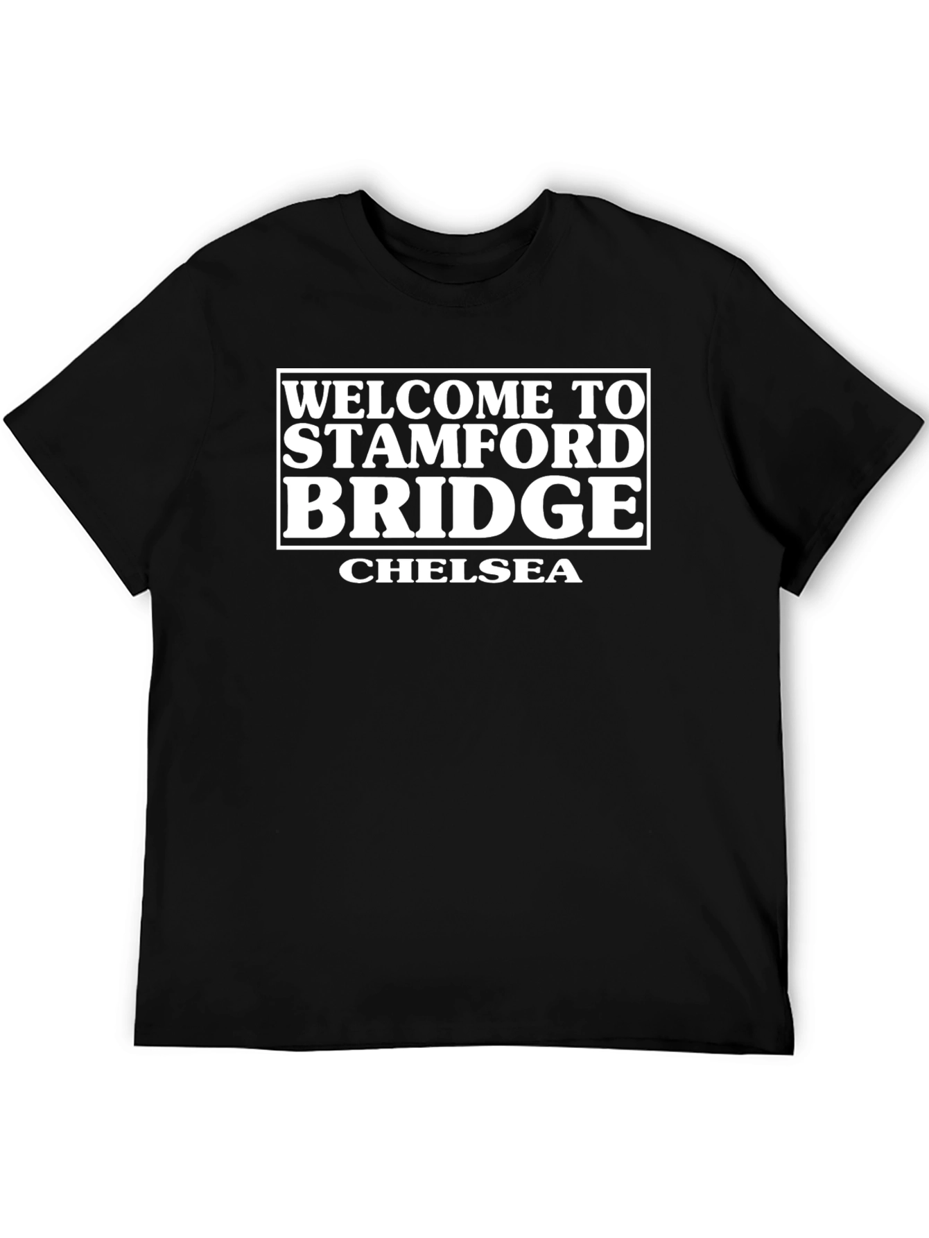 Stamford Bridge Chelsea Black T-Shirt