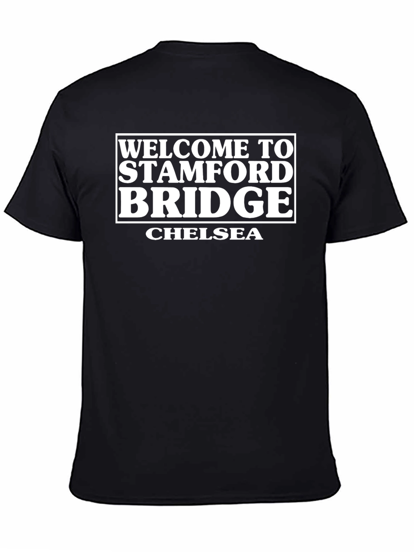 Stamford Bridge Chelsea Black T-Shirt