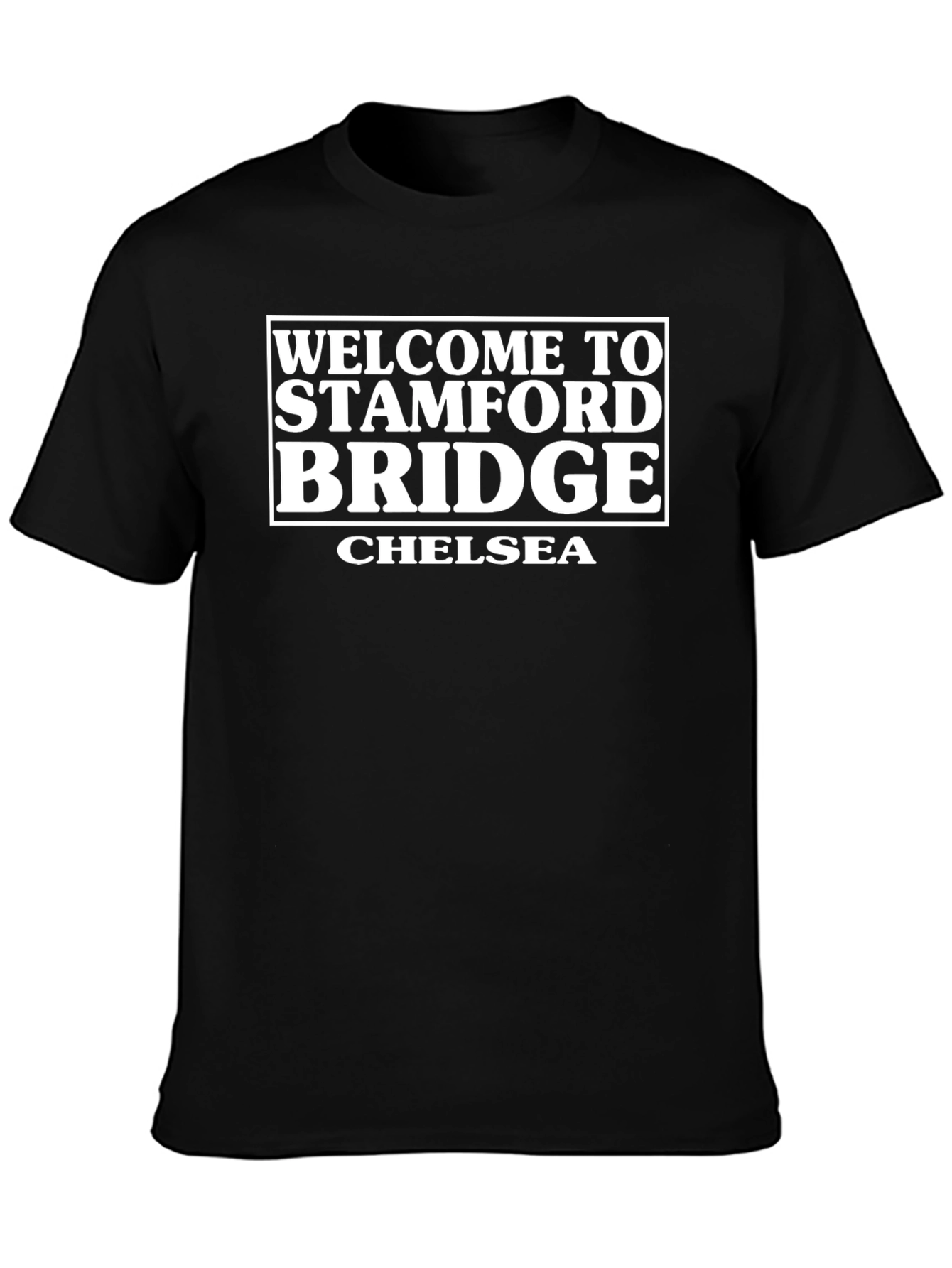 Stamford Bridge Chelsea Black T-Shirt