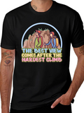 Hiking Adventure T-Shirt: Best View After the Climb