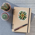 Elegant Botanical Mandala Design