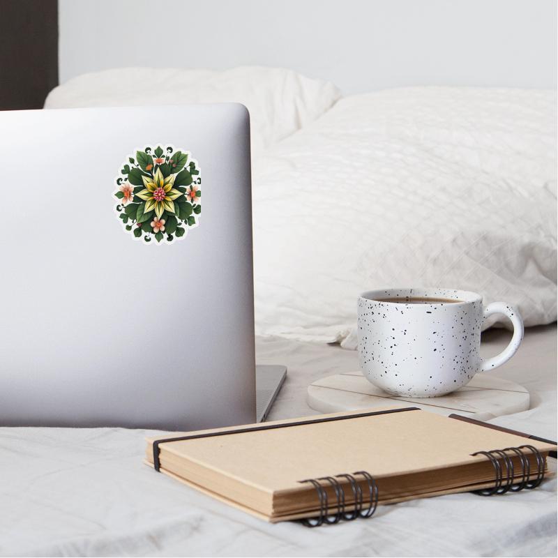 Elegant Botanical Mandala Design
