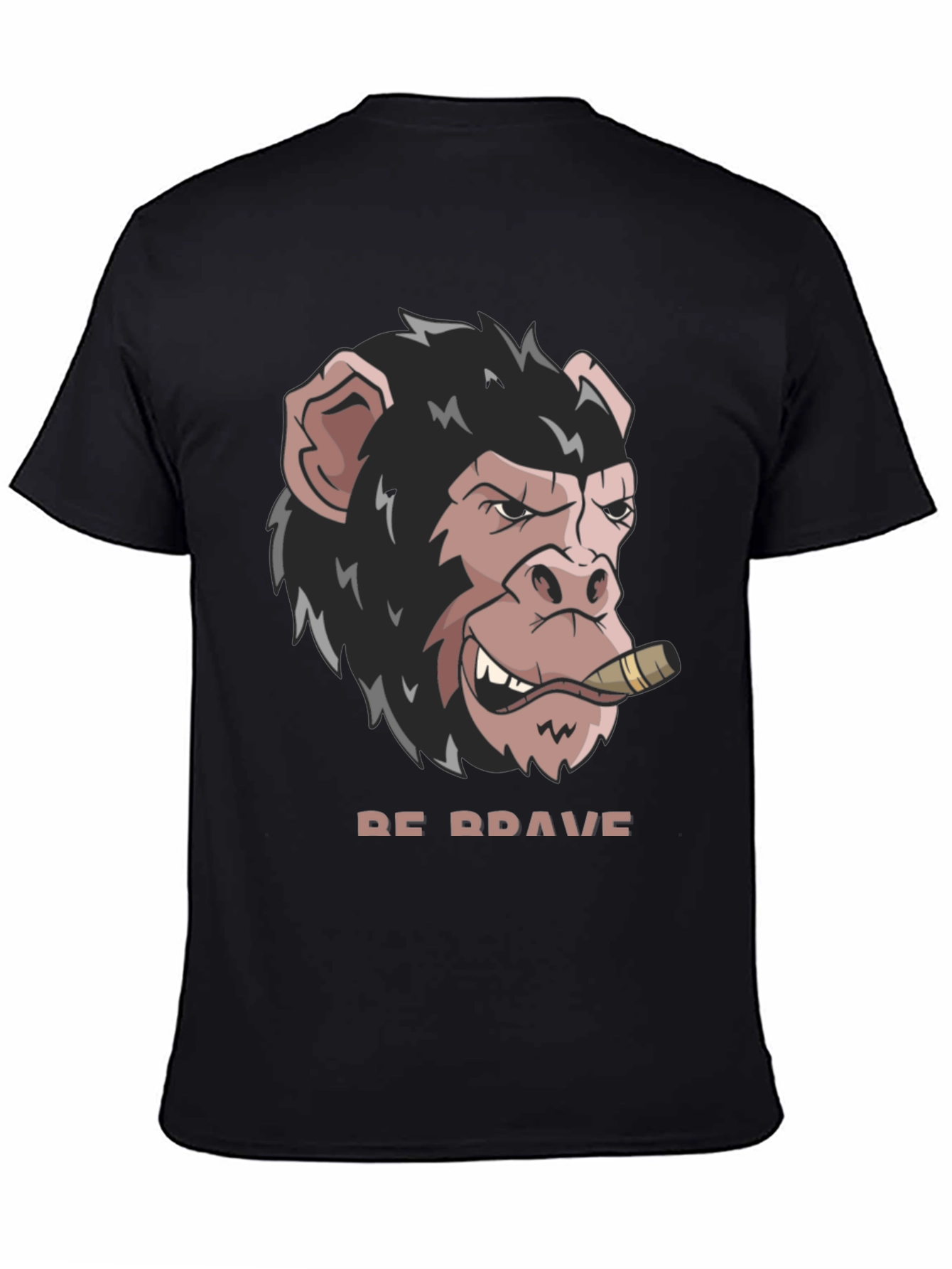 Be Brave Monkey T-Shirt
