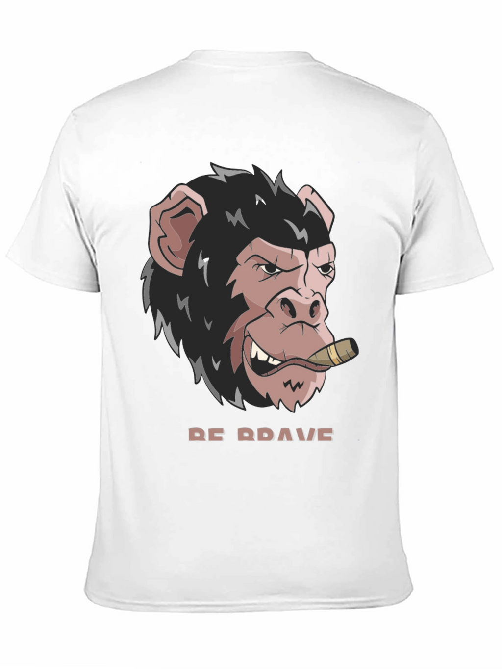 Be Brave Monkey T-Shirt