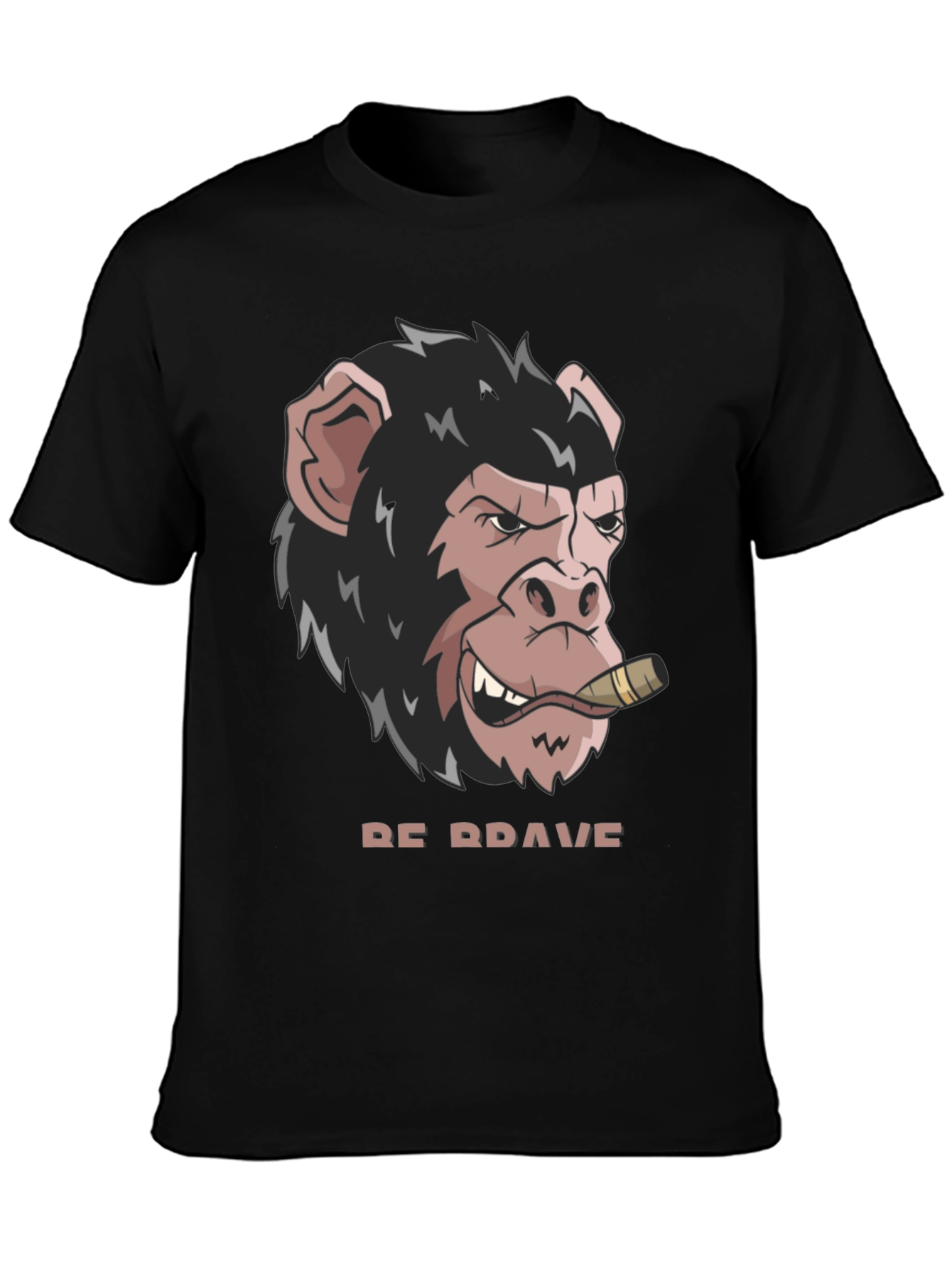 Be Brave Monkey T-Shirt