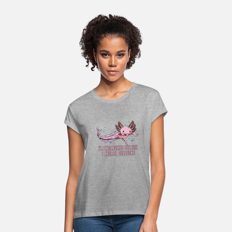 Endangered Because I Axolotl Questions Funny Salam