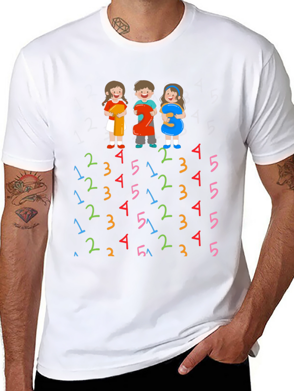 Kids Number T-Shirt - Fun & Educational
