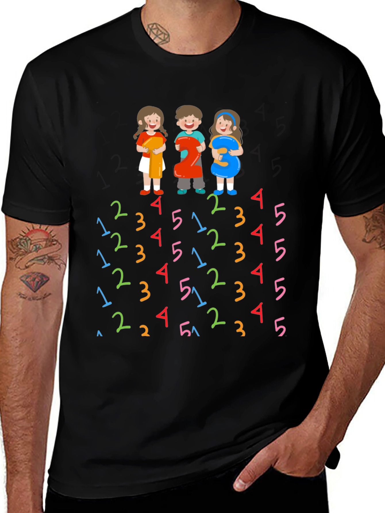 Kids Number T-Shirt - Fun & Educational
