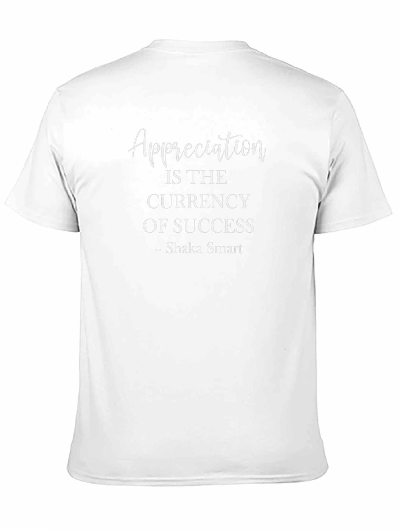 Appreciation Currency of Success Black T-Shirt
