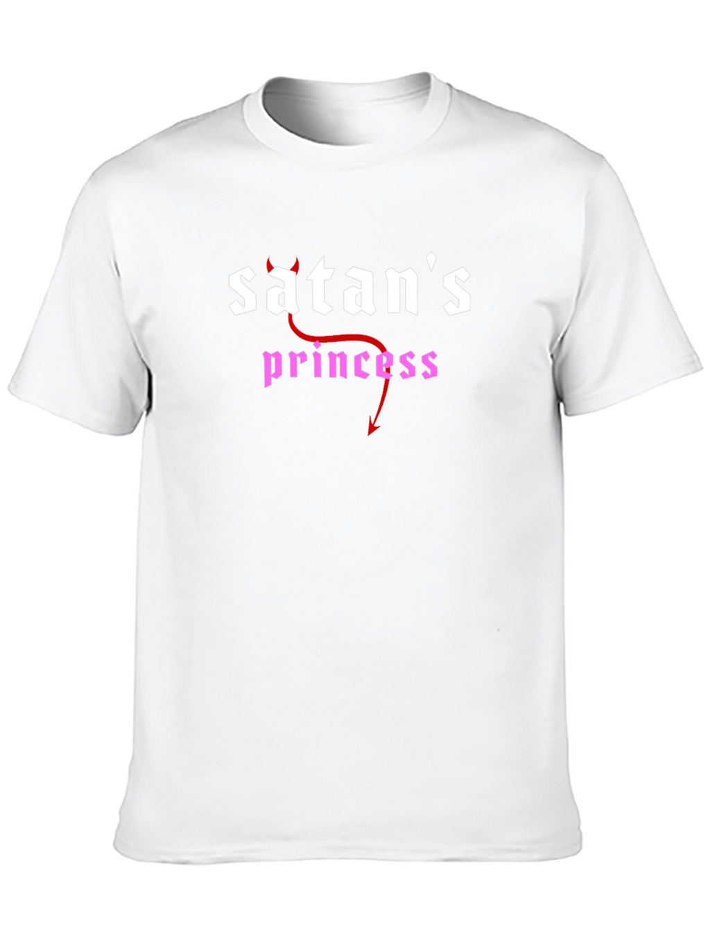 Satans Princess Black Graphic Tee