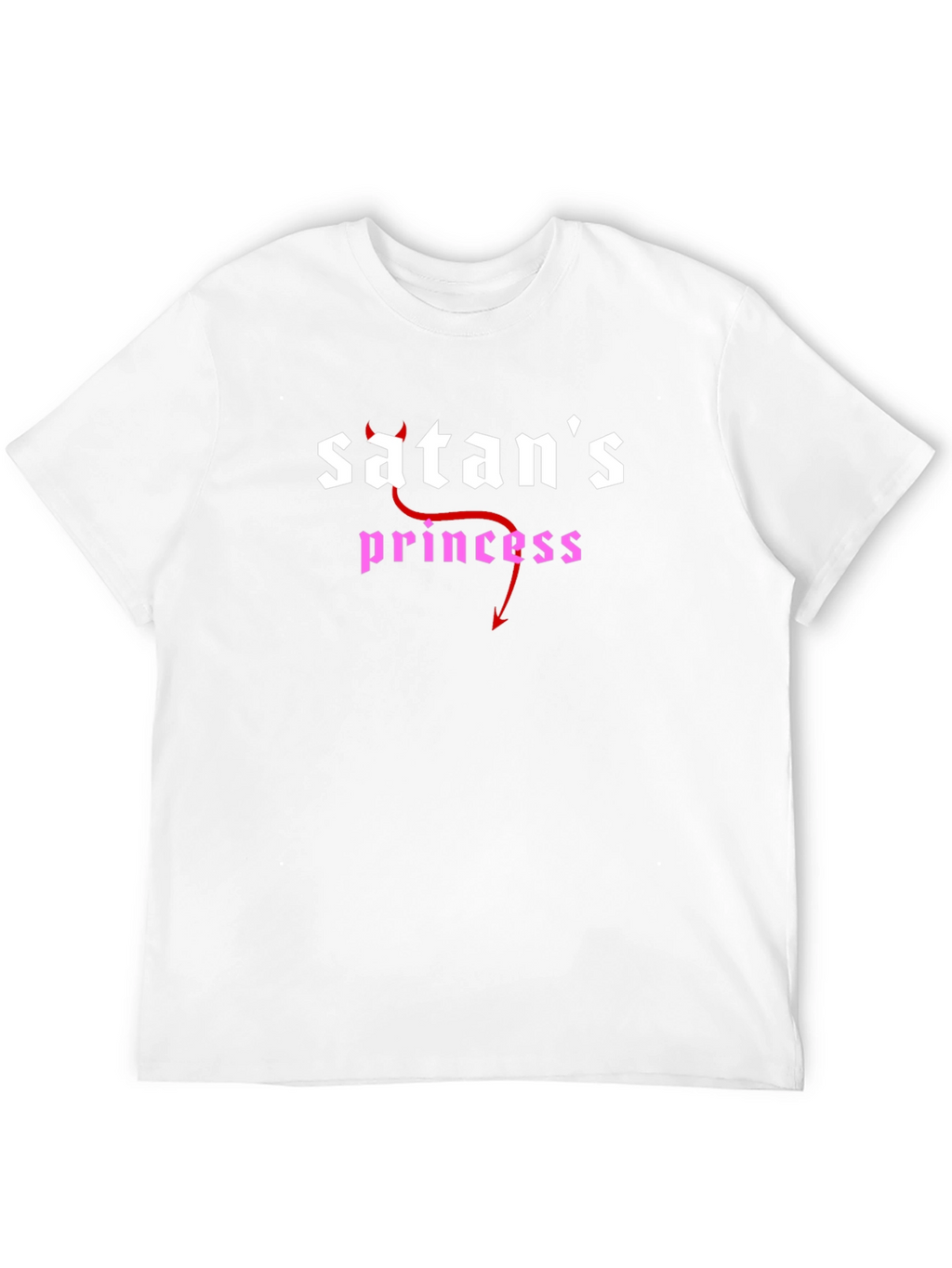 Satans Princess Black Graphic Tee
