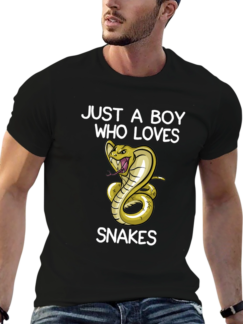 Boy Who Loves Snakes T-Shirt