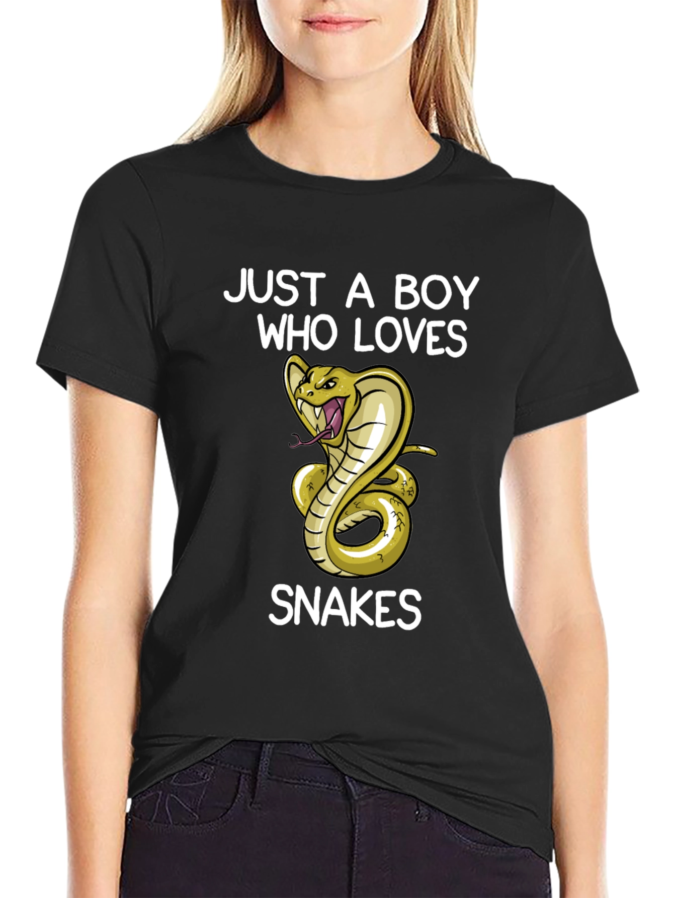 Boy Who Loves Snakes T-Shirt