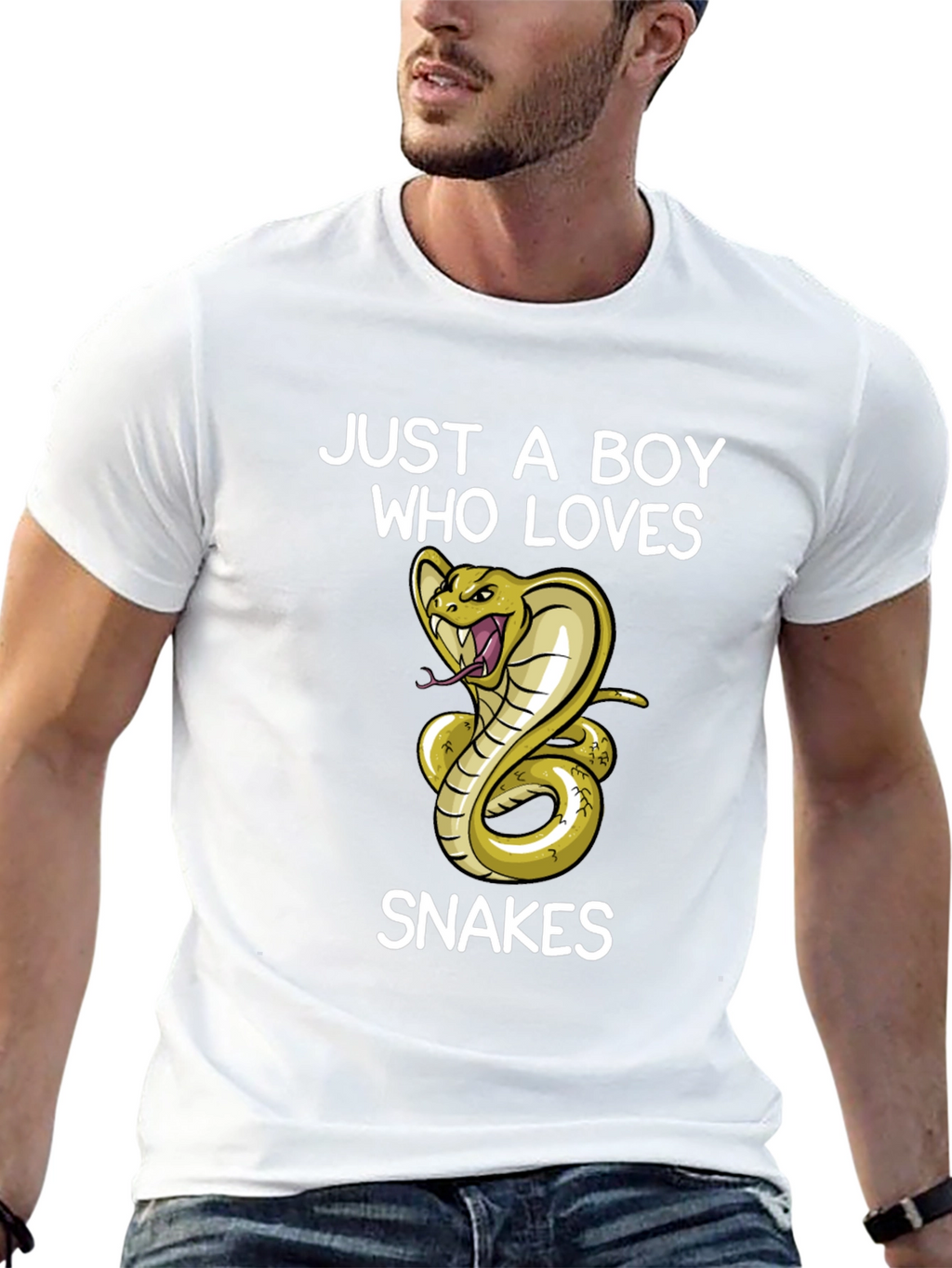 Boy Who Loves Snakes T-Shirt