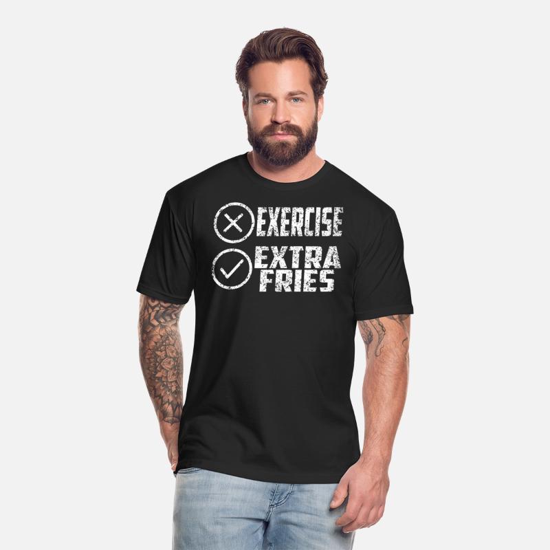Exercise Extra Fries Gym Workout Chips