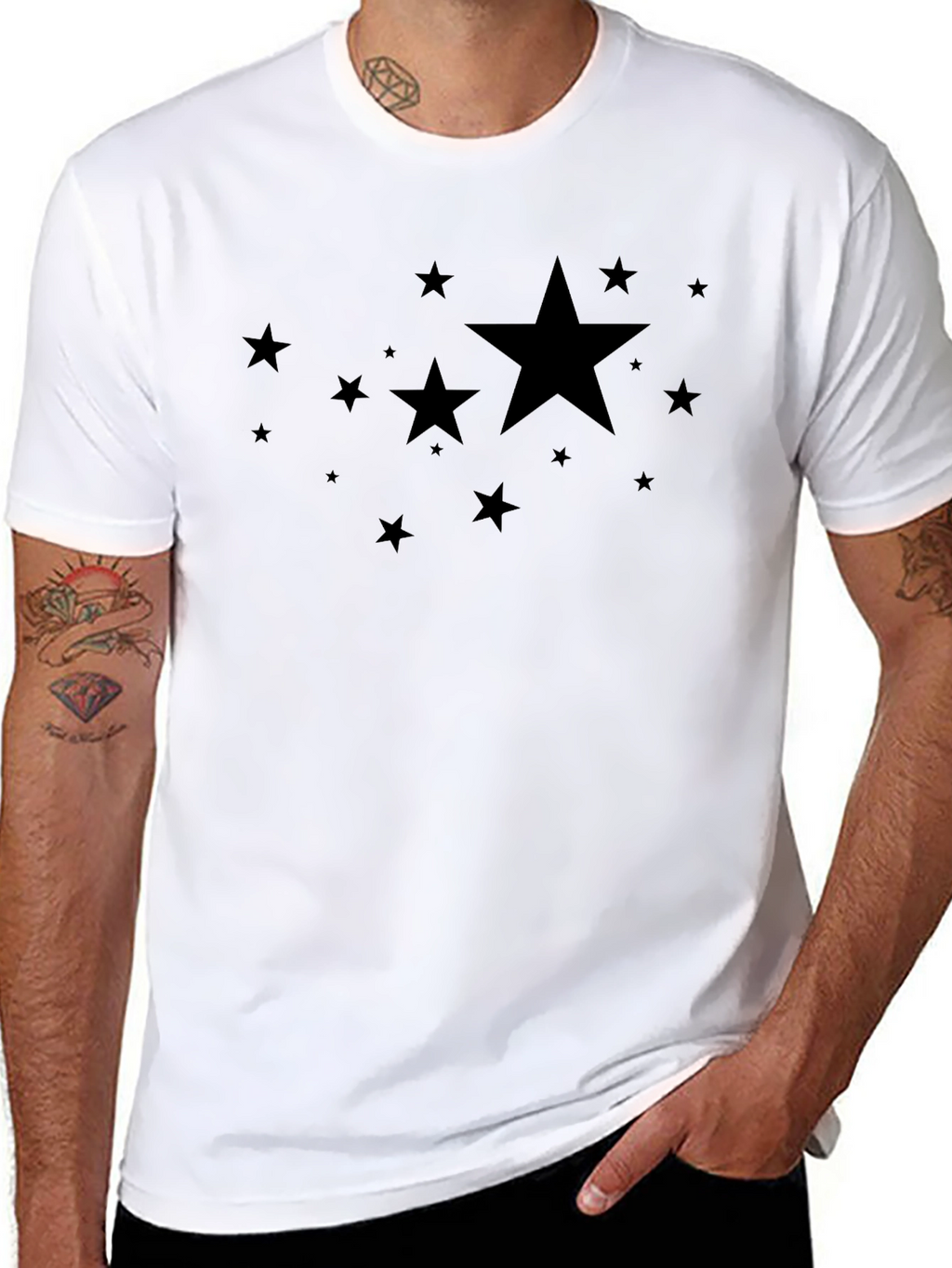 Starry Night Black T-Shirt