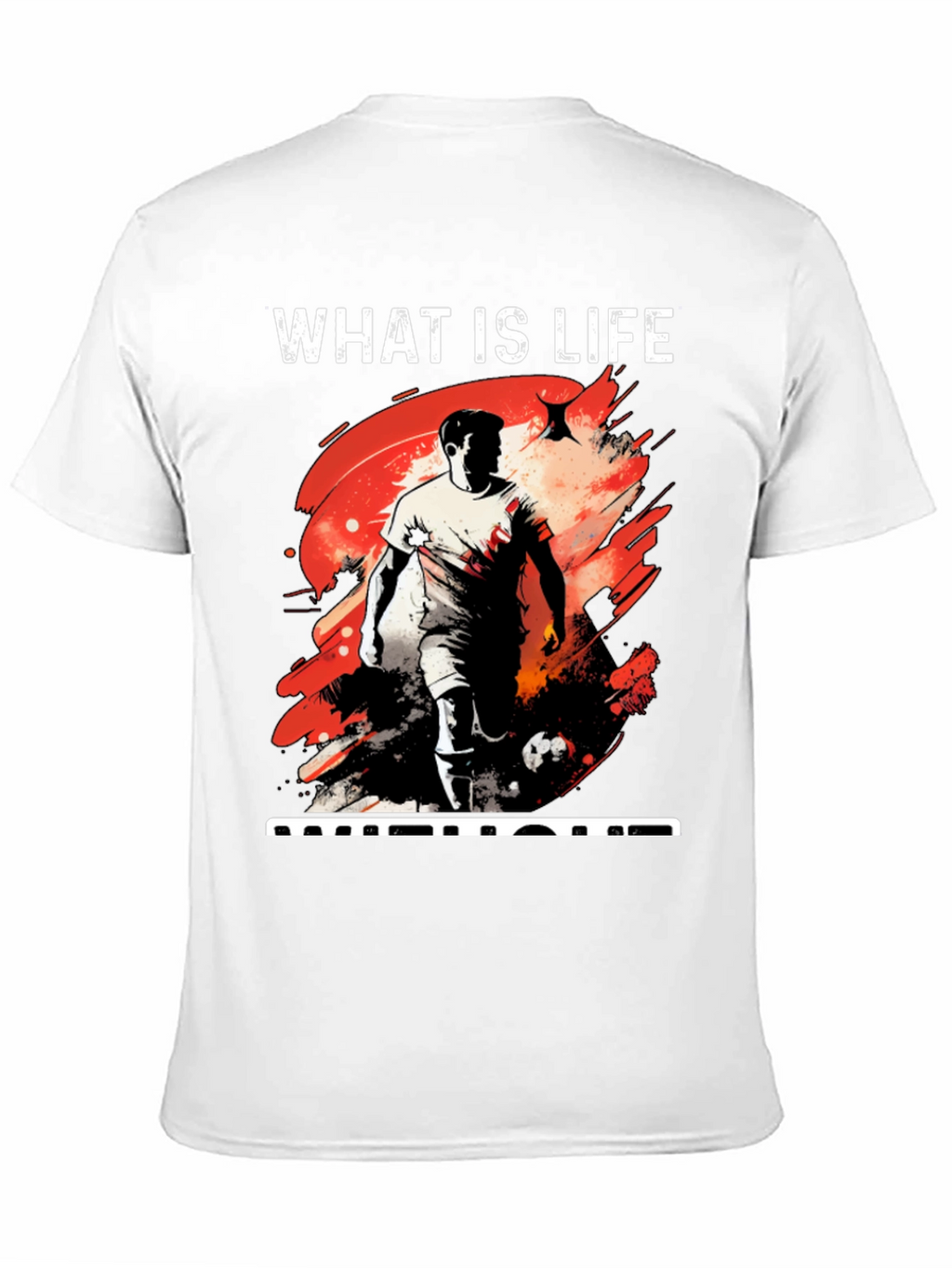 What is Life Football Graphic Tee