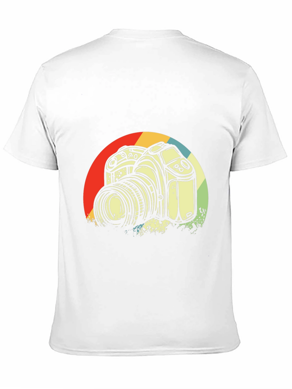 Retro Camera Graphic T-Shirt - Photographer Style
