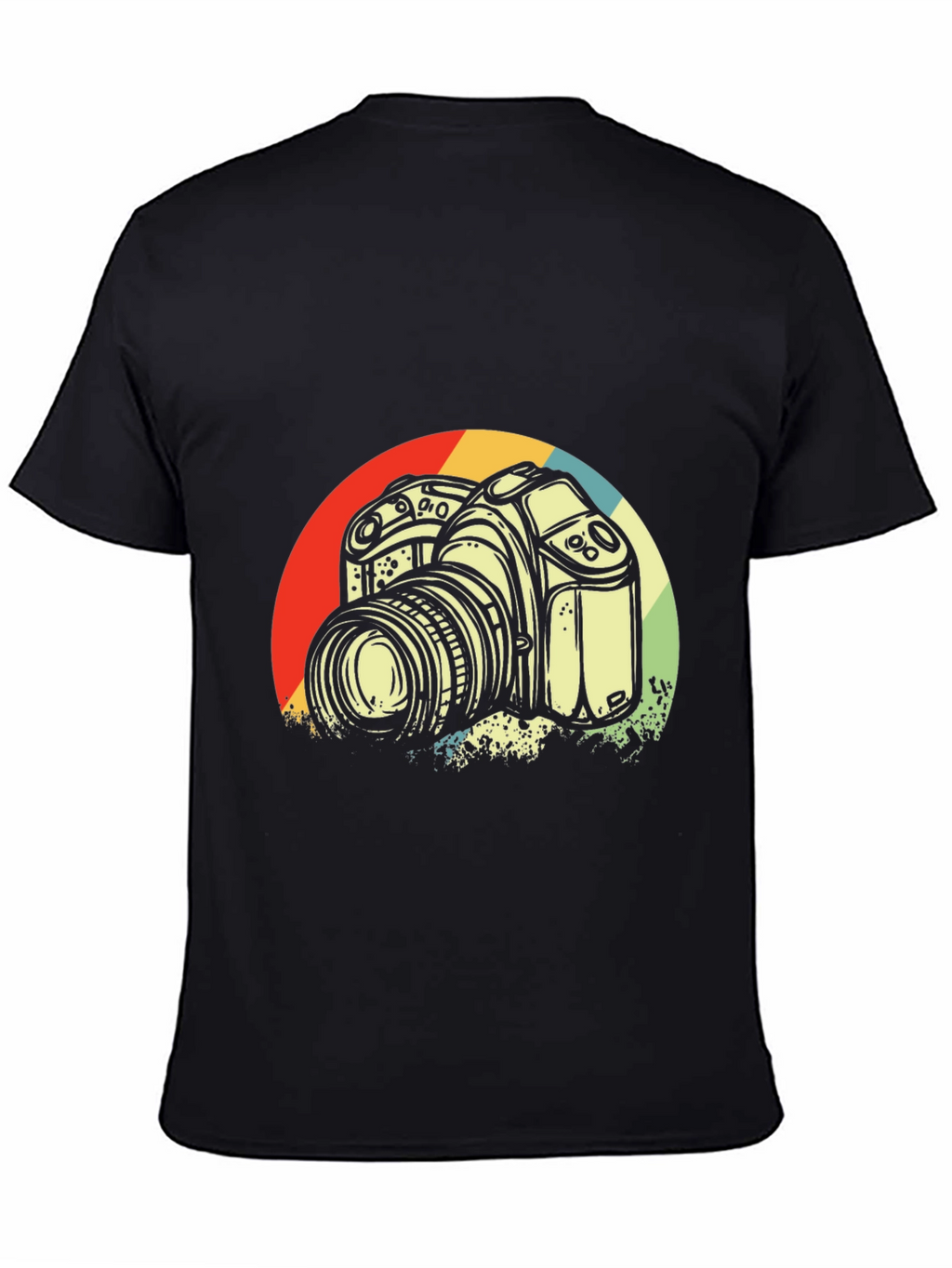 Retro Camera Graphic T-Shirt - Photographer Style