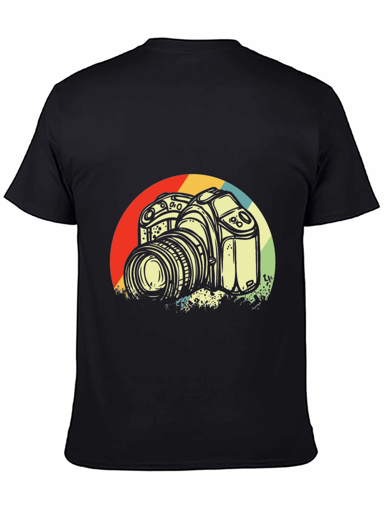 Retro Camera Graphic T-Shirt - Photographer Style