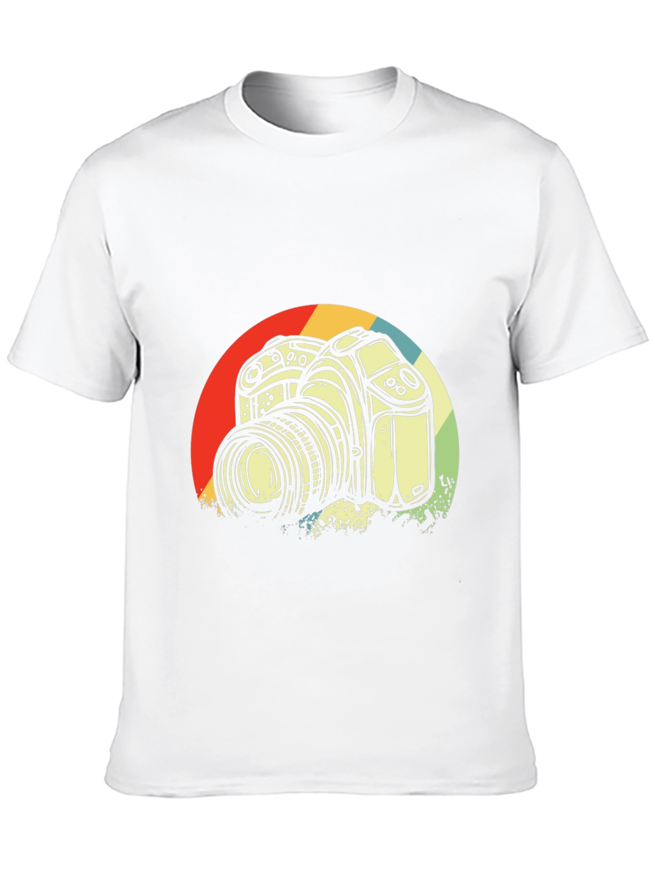 Retro Camera Graphic T-Shirt - Photographer Style