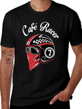 Cafe Racer Graphic Tee - Black T-Shirt