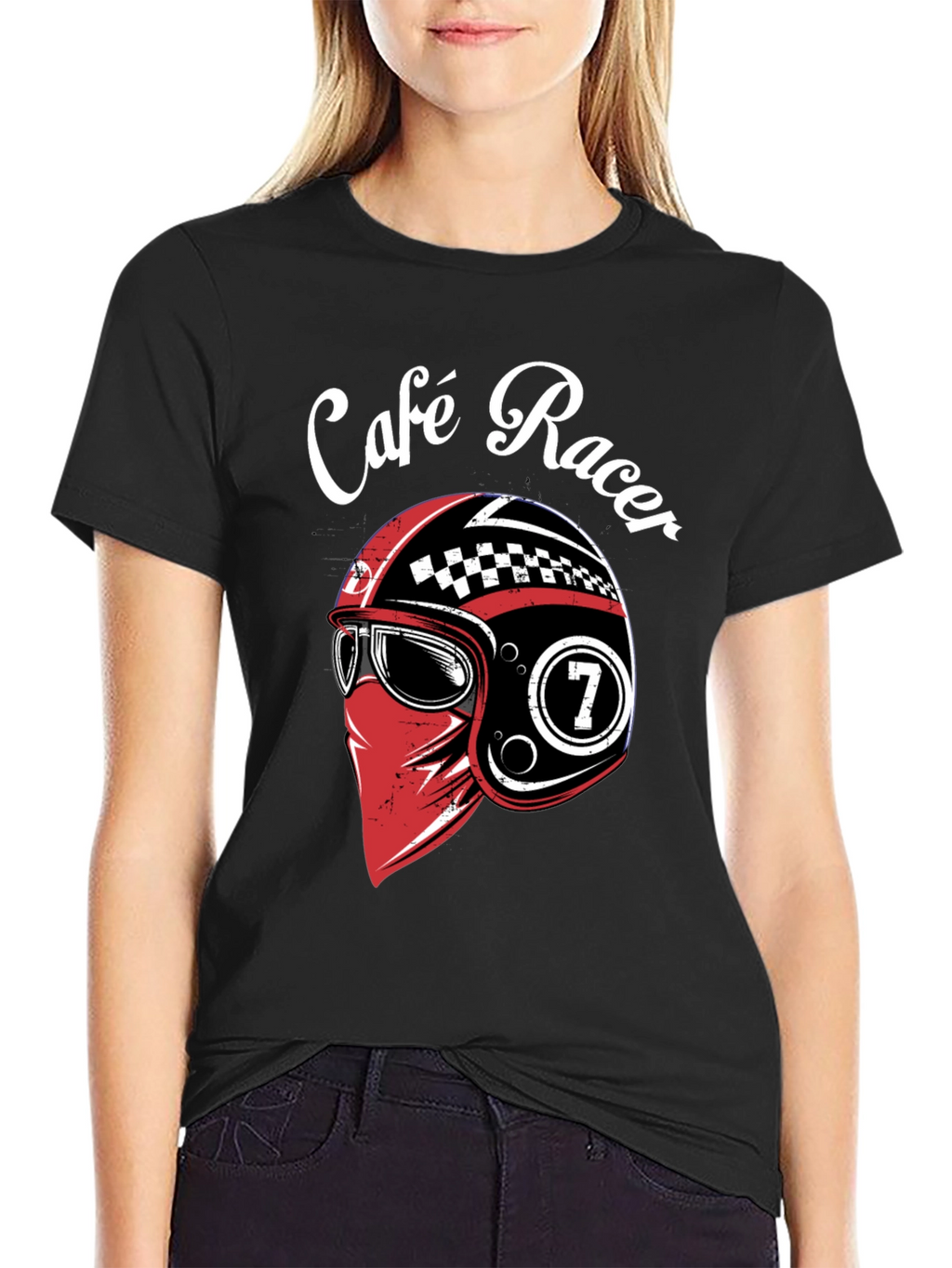 Cafe Racer Graphic Tee - Black T-Shirt