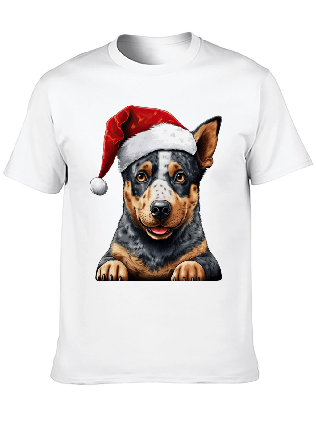 Festive Dog T-Shirt - Holiday Cheer