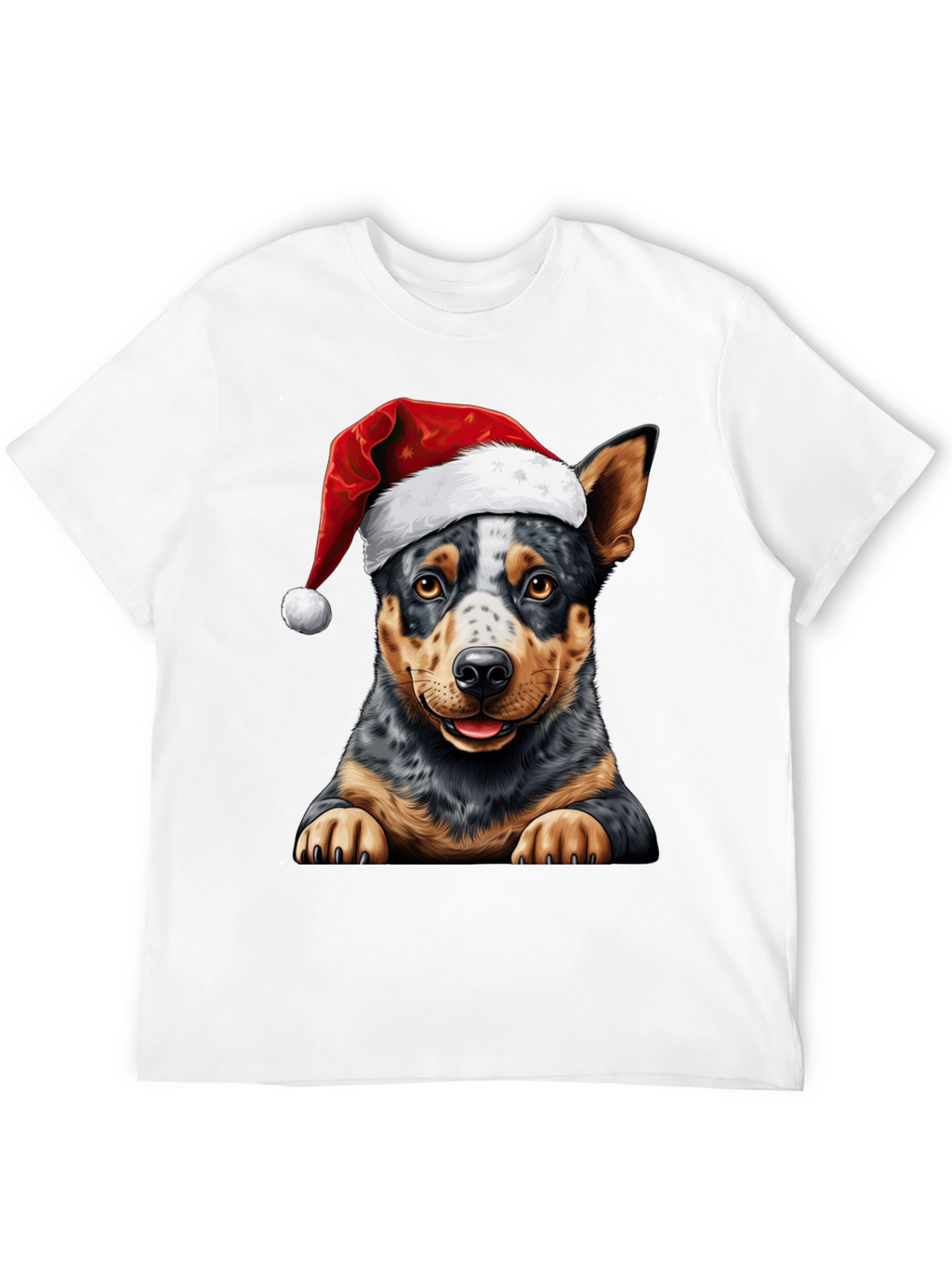 Festive Dog T-Shirt - Holiday Cheer