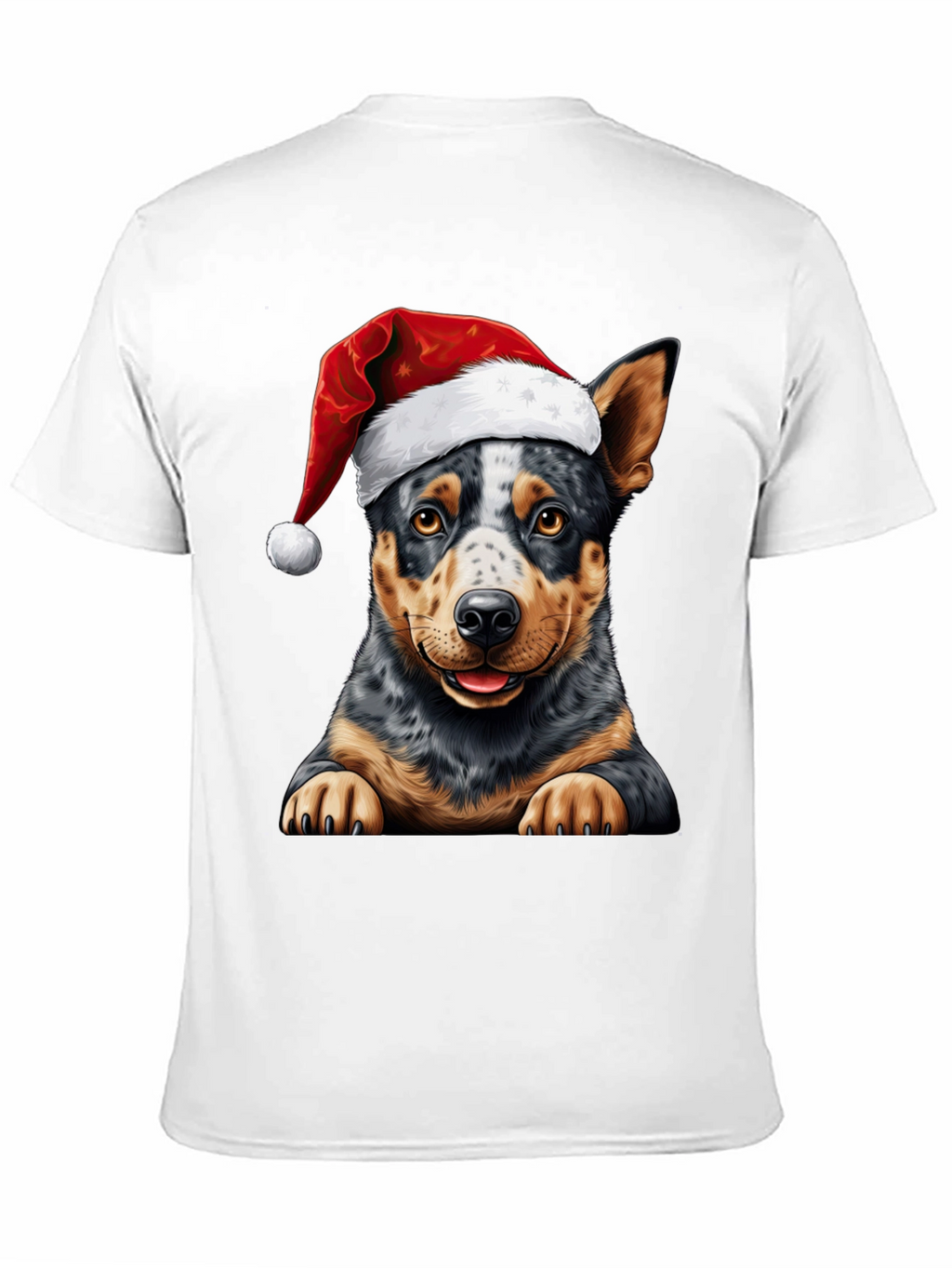 Festive Dog T-Shirt - Holiday Cheer
