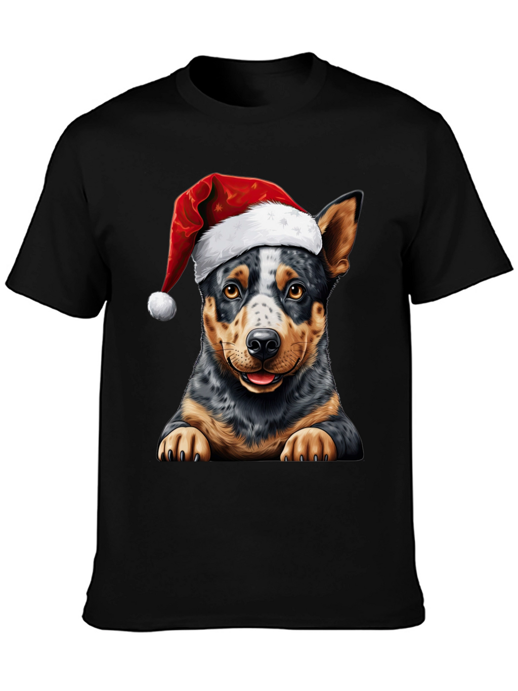 Festive Dog T-Shirt - Holiday Cheer