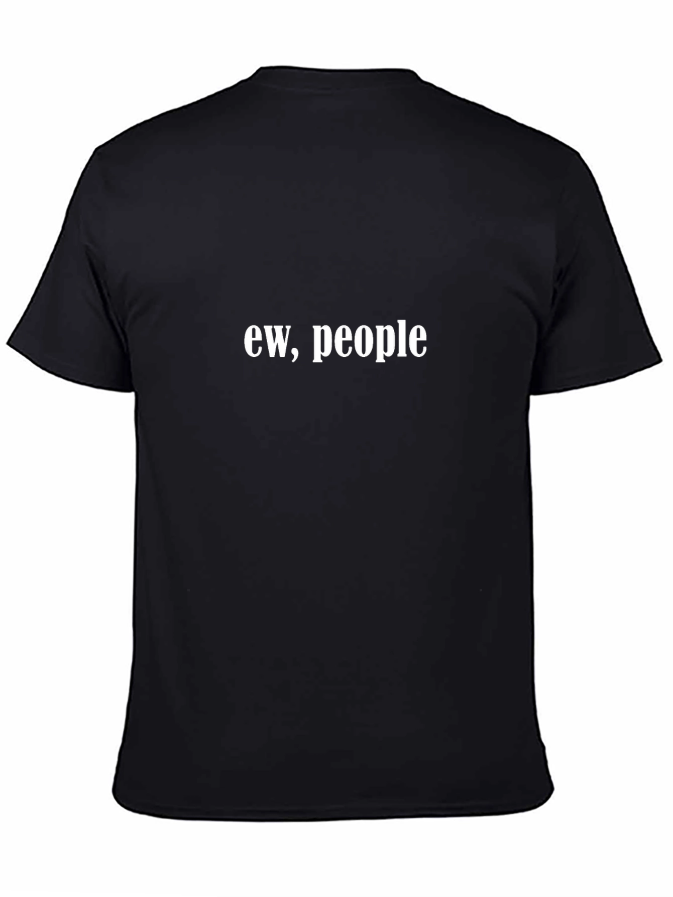Ew People Graphic Tee - Unisex Black T-Shirt