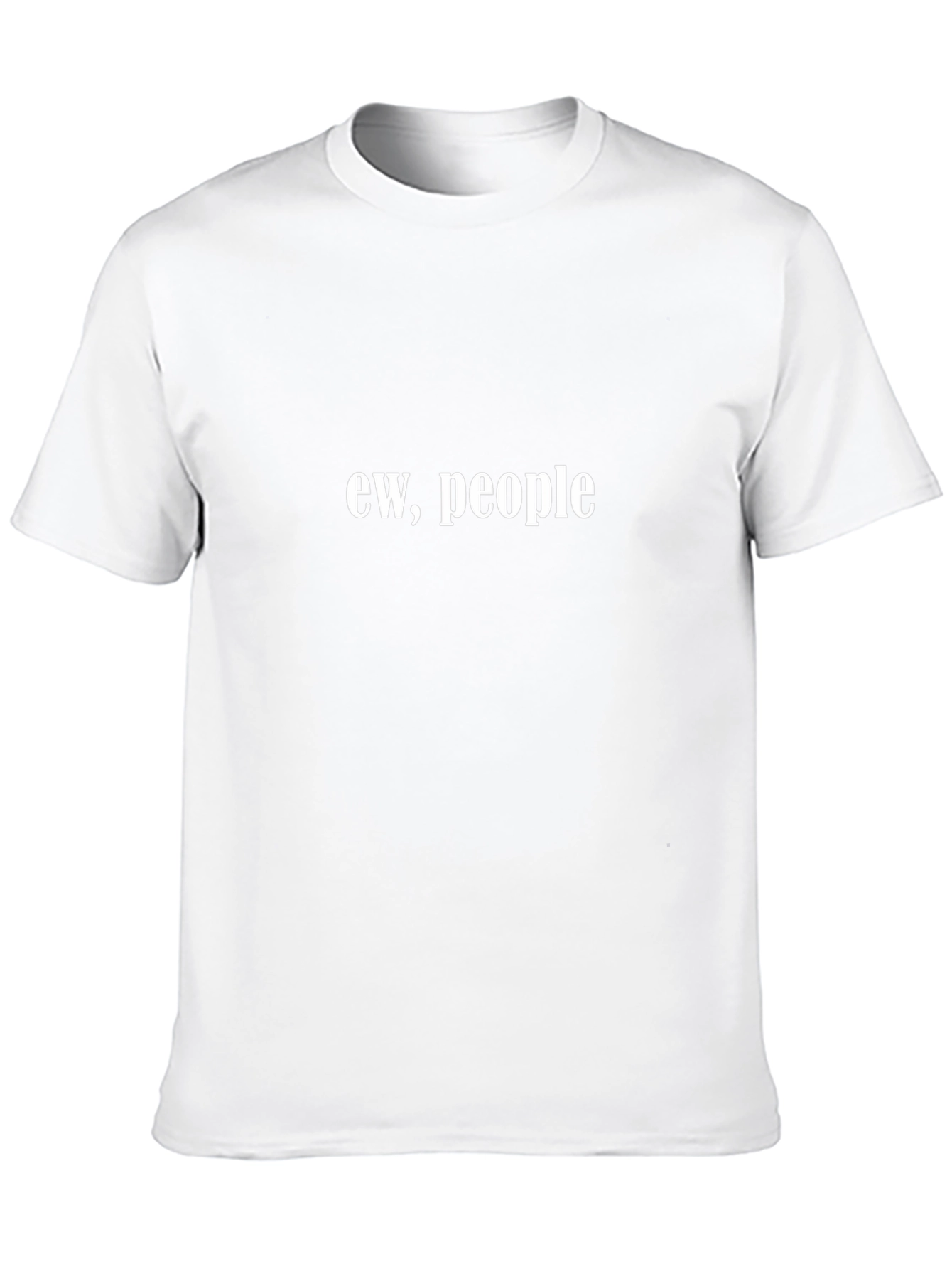 Ew People Graphic Tee - Unisex Black T-Shirt