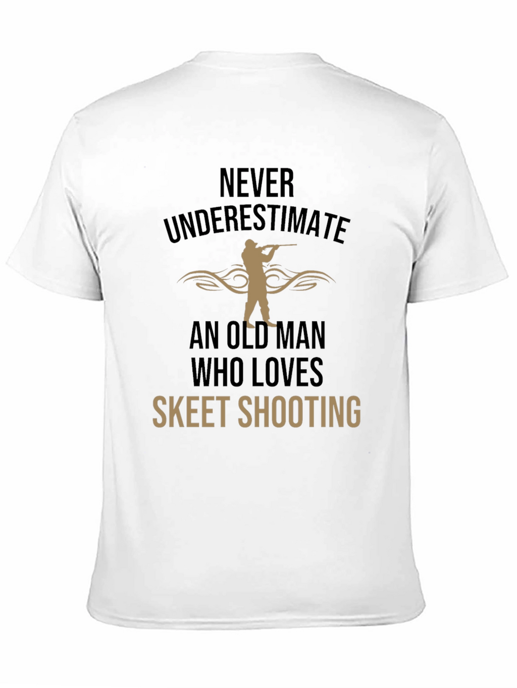 Skeet Shooting Old Man T-Shirt