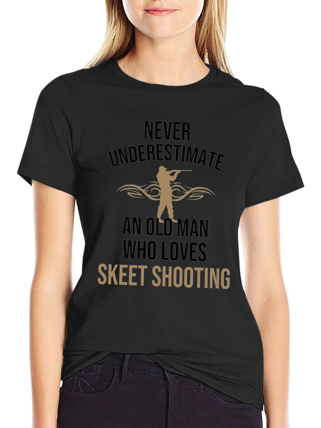 Skeet Shooting Old Man T-Shirt