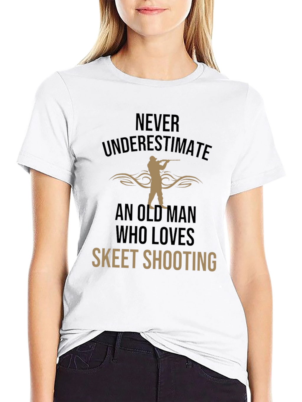 Skeet Shooting Old Man T-Shirt